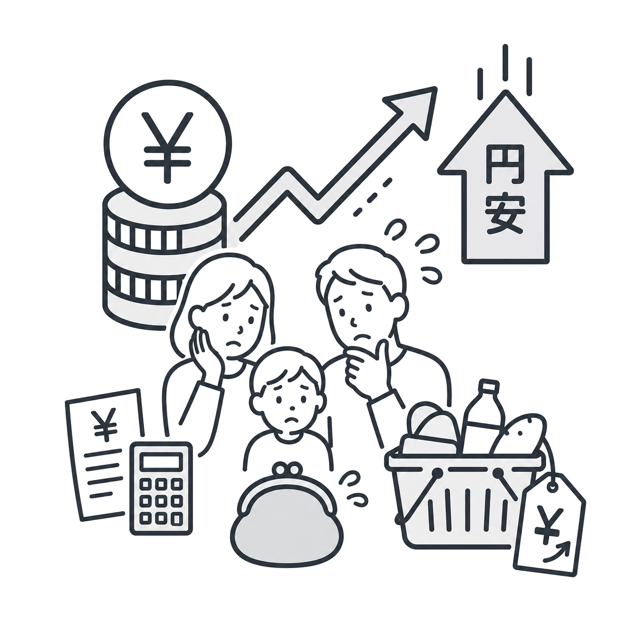 円安と家計負担